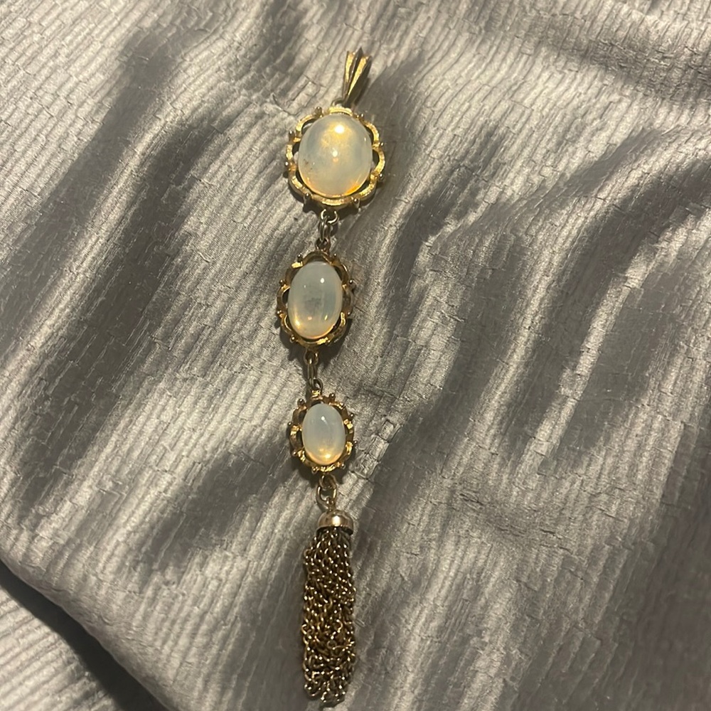 Beautiful vintage pendant moon